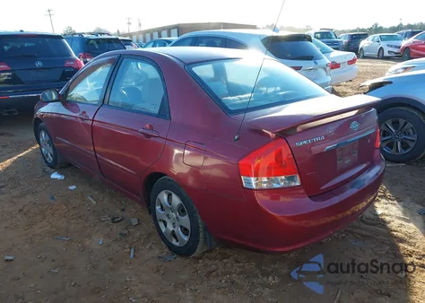 2008 Kia Spectra Ex z USA, uszkodzony, nr VIN KNAFE121085540287